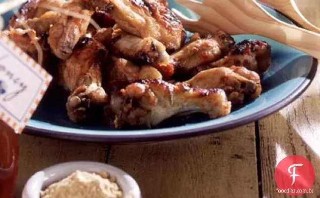 Asas De Frango Com Mel
