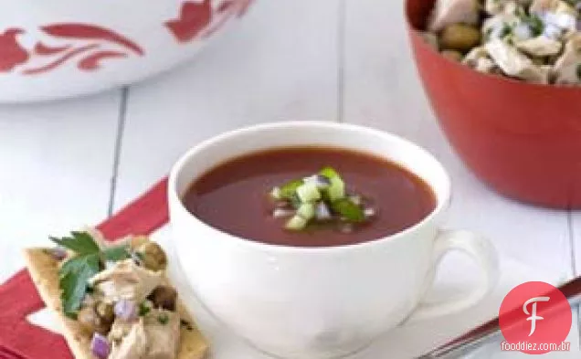 Salada De Atum E Garbanzo