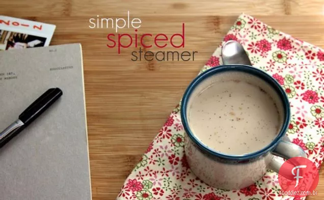 Spiced Almond Steamer
