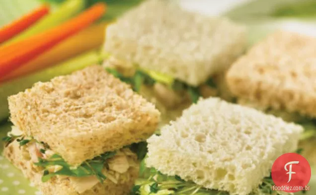 Tuna Checkerboard Sandwich
