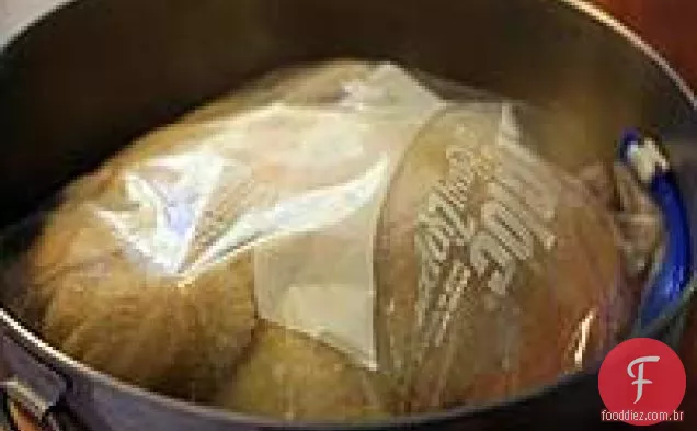 Frango Assado Com Limão Vitrificado Com Mel