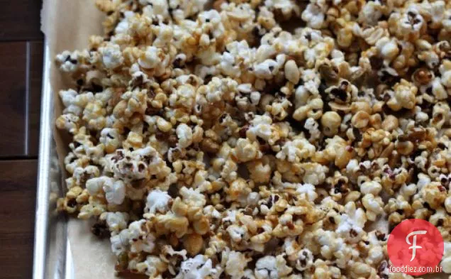 Pipoca Doce E Salgada Com Mel De Flor De Laranjeira