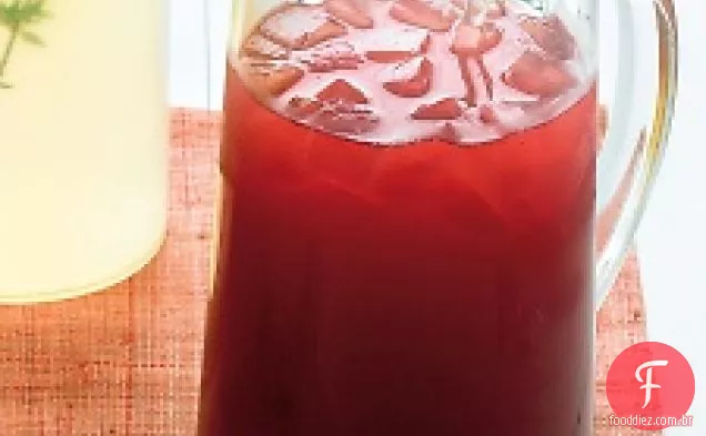 Hibiscus-mel chá gelado