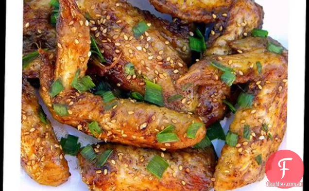 Mel Chipotle Vitrificado Asas De Frango