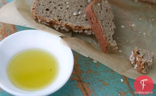 Receita de pão sem glúten de grãos inteiros
