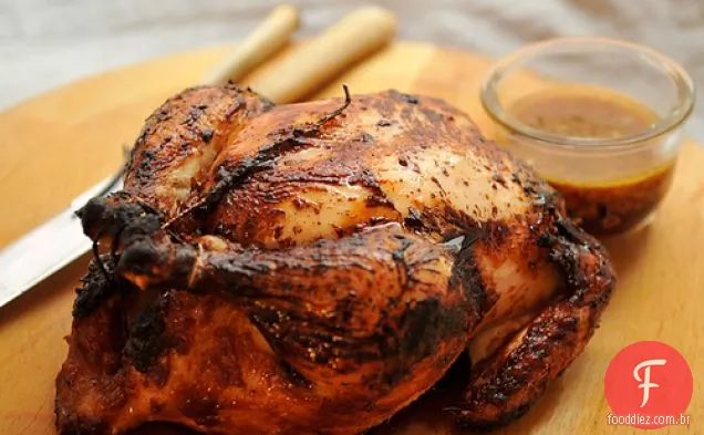 Frango Assado Misoyaki Com Molho De Cebola Shoyu