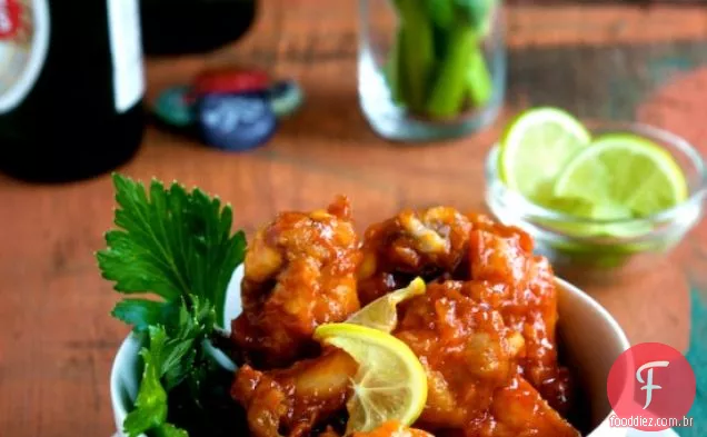 Receita De Asas De Frango Sriracha