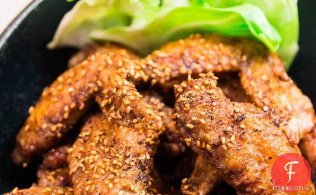 Tebasaki (frango frito Japonês)