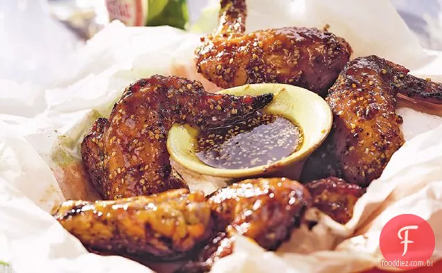 Receita De Asas De Frango Com Molho De Ameixa