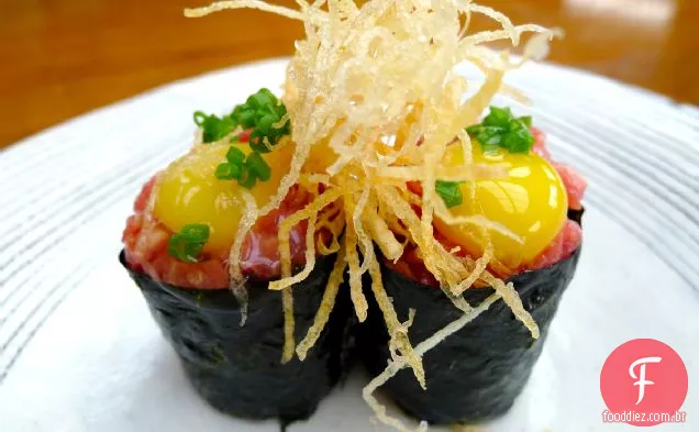 Receita De Sushi Wagyu Gunkan