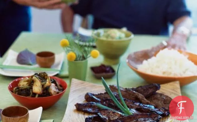 Carne Grelhada Coreana