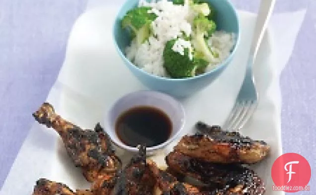 Asas De Frango Teriyaki