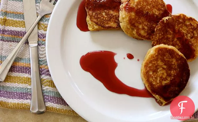 Panquecas De Melaço De Fubá