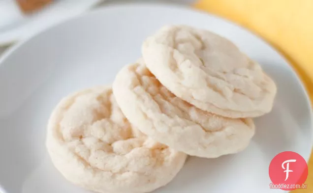 Biscoitos De Açúcar De Limão Em Borracha