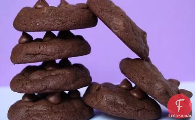 Biscoitos De Chocolate Duplo