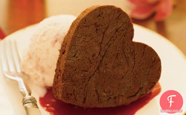 Romântico Brownie Sundaes