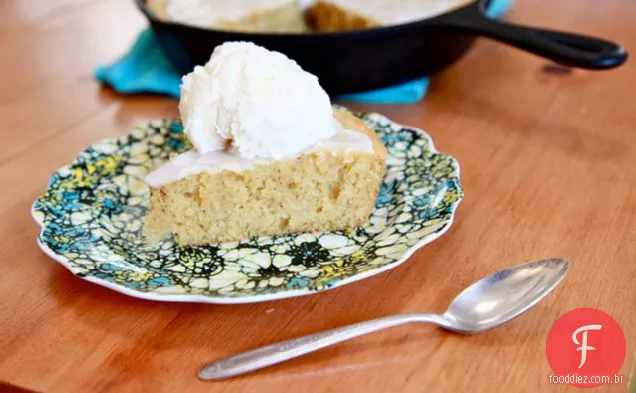 Bolo De Café Da Manhã De Fubá De Limão