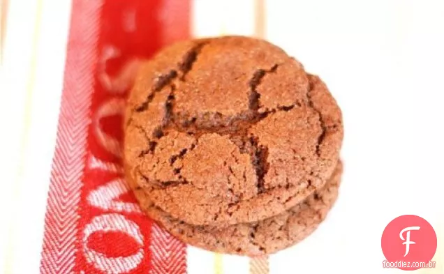 Biscoitos Mexicanos De Chocolate Quente