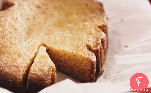 Bolo De Sementes De Papoula De Limão Com Fogão Lento