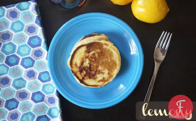 Meyer Lemon Buttermilk Pancakes sem glúten