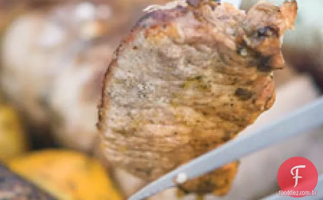 Laranja, Cominho E Coentro Lombo De Porco Grelhado