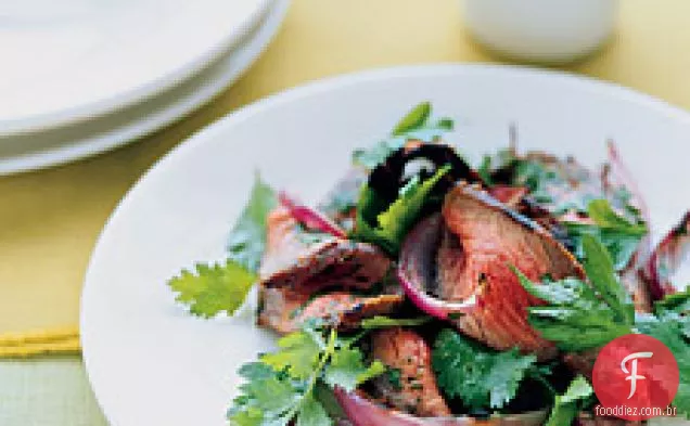 Salada De Lombo Com Coentro