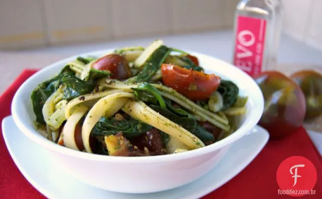 Espinafre-coentro Pesto