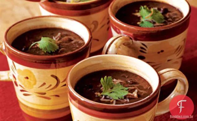 Sopa De Feijão Preto