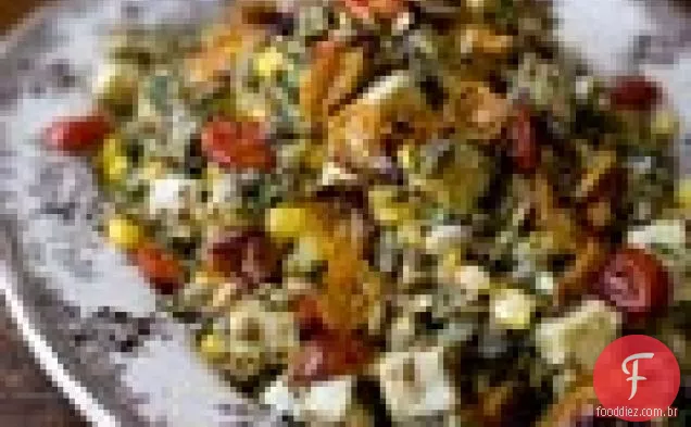 Salada De Macarrão Com Iogurte De Gergelim