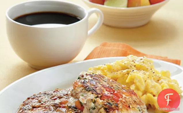 Coentro-Pera Peru Salsicha De Café Da Manhã