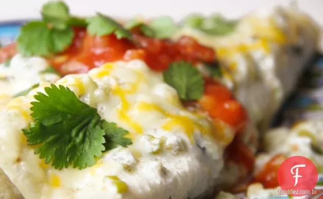 Salsa Verde Enchiladas