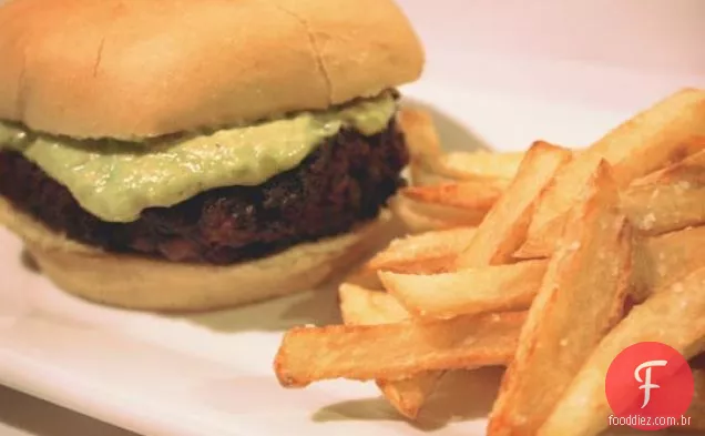 Hambúrguer de feijão sem carne