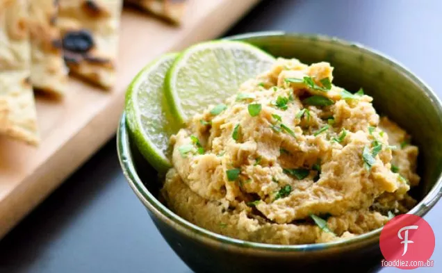 Jalapeño Torrado E Hummus De Limão