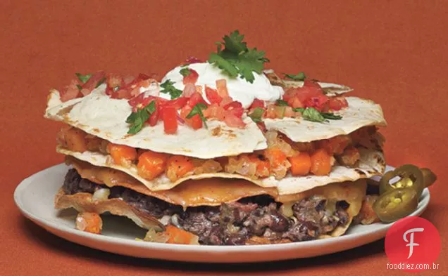 Empilhados Veggie Quesadilla
