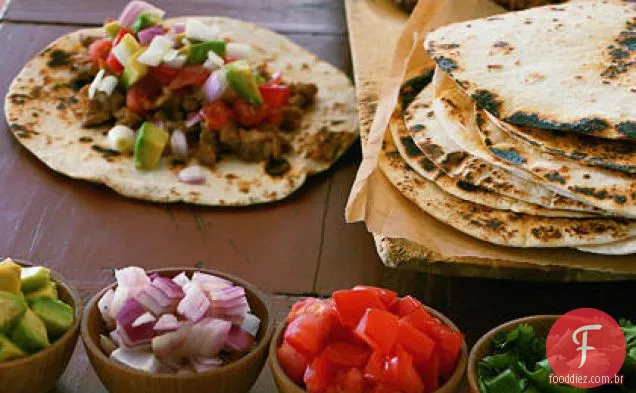 Fajitas De Carne De Porco Puxada