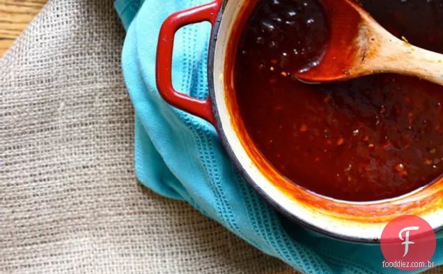 Bourbon Laranja Coentro Churrasco Molho