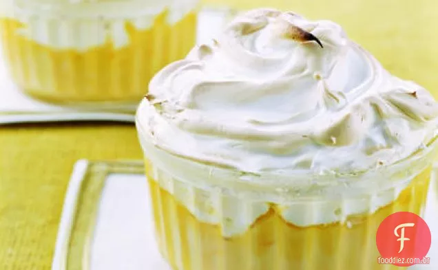 Pudins De Merengue Laranja