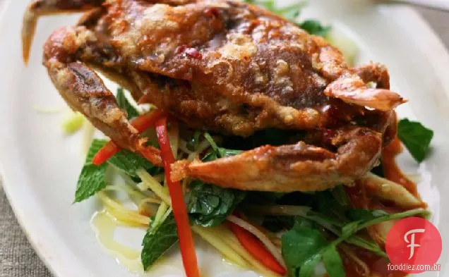 Receita crocante de caranguejos de Casca Mole de Maryland