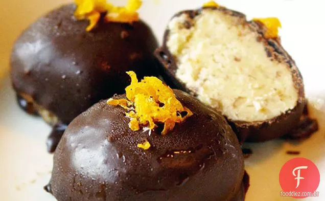 Trufas Laranja Chocolate