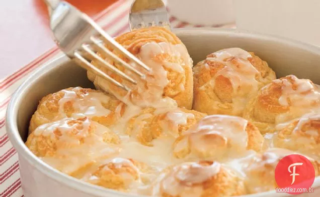 Fácil Laranja Rolls
