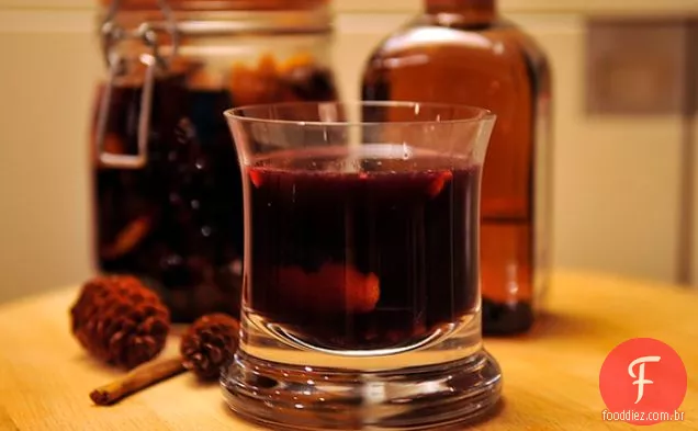 Gløgg Temperado Com Vinho Do Porto E Cointreau