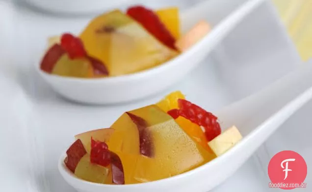 Vinho Branco Sangria Jelly Shots