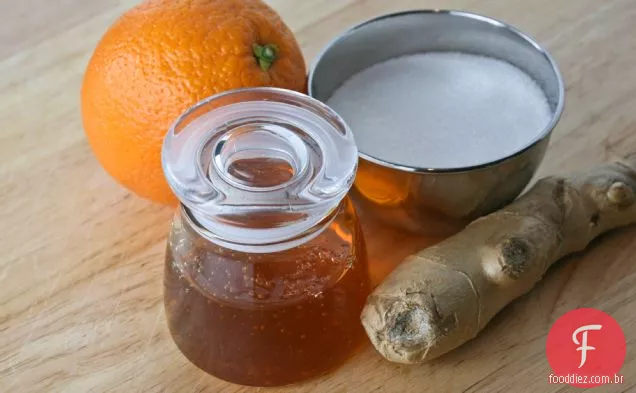 Laranja Mel Ginger Ale