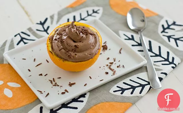 Laranja Cardamomo Chocolate Mousse