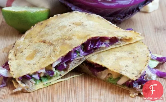 Quesadillas De Porco Puxadas