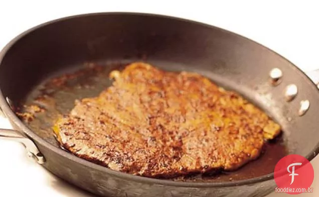 Bife de porco estilo Jalisco