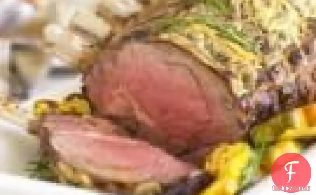 Assado De Costela Em Pé Com Molho Bordelaise