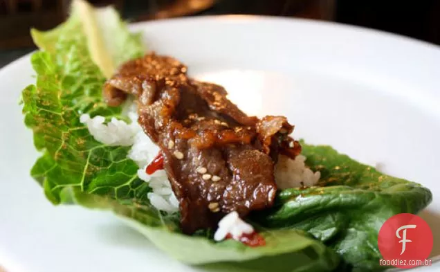 Jantar Esta Noite: Churrasco Coreano Carne Bulgogi