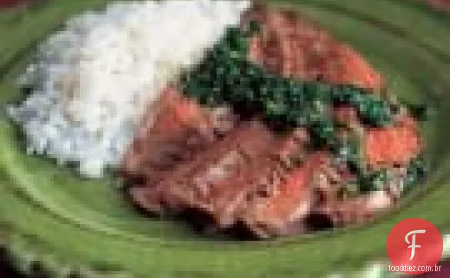 Bife De Flanco Grelhado Com Chimichurri