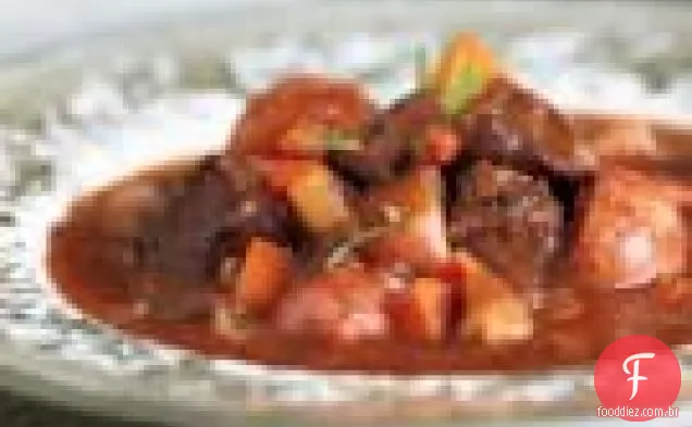 Ensopado De Carne Com Castanhas